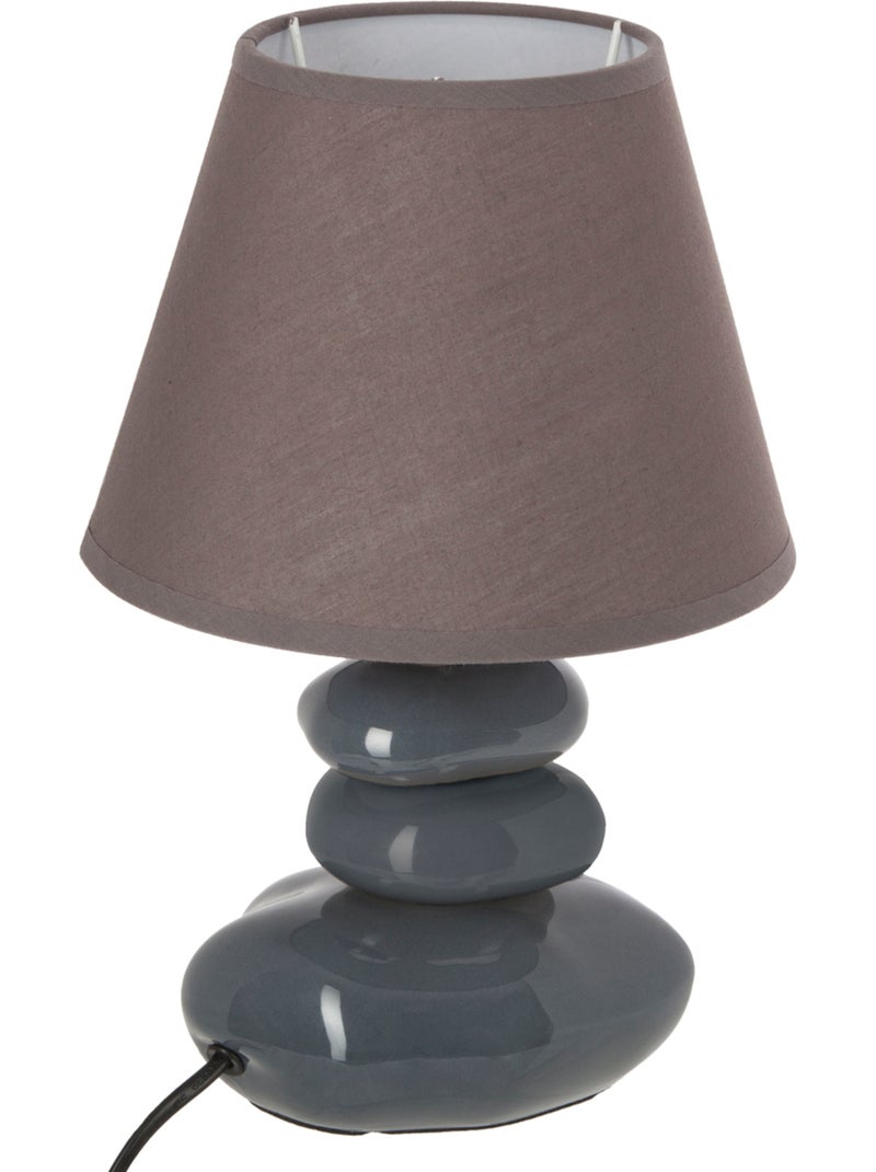 Lampe LENY Taupe - Kiabi