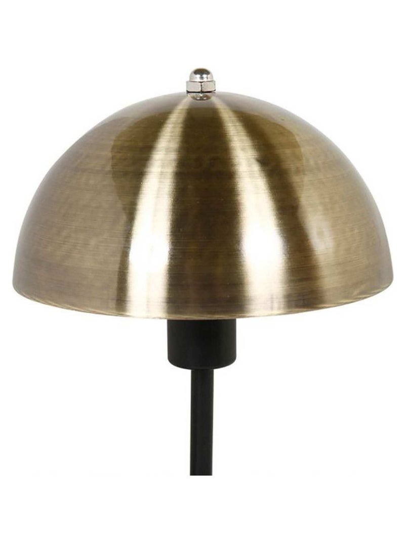 Lampe métal champignon doré Doré/or - Kiabi