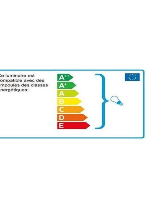 Lampe métal doré Corazon D22 - Kiabi