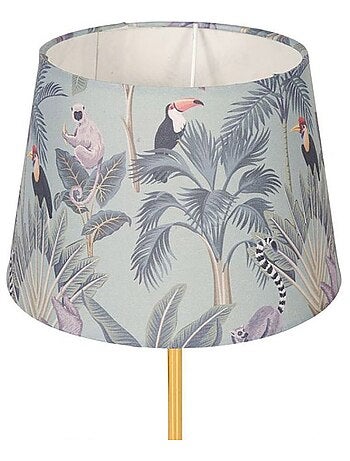 Lampe métal Luxuriance pied doré