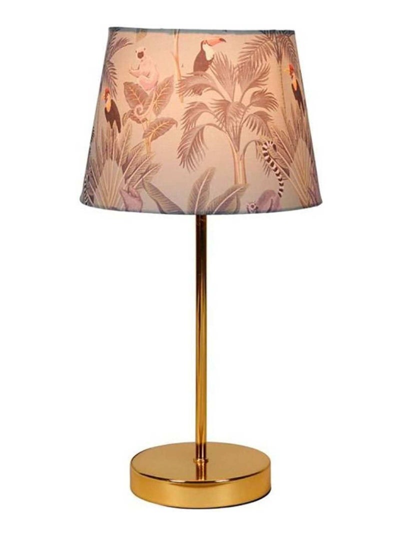Lampe métal Luxuriance pied doré Doré/or - Kiabi