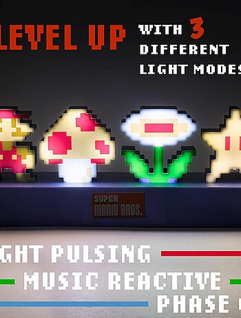 Lampe New Mario Icons Nintendo - World Trade & Technologies