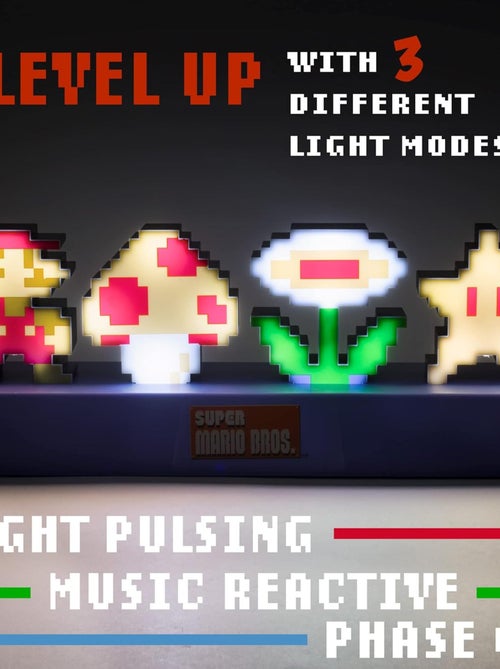 Lampe New Mario Icons Nintendo - World Trade & Technologies - Kiabi