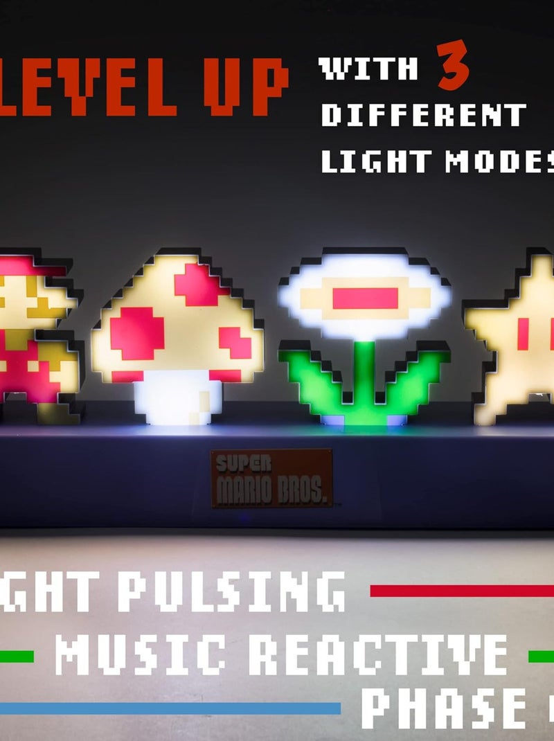 Lampe New Mario Icons Nintendo - World Trade & Technologies Multicolore - Kiabi
