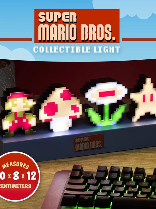 Lampe New Mario Icons Nintendo - World Trade & Technologies - Kiabi