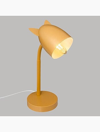 Lampe oreilles métal rose