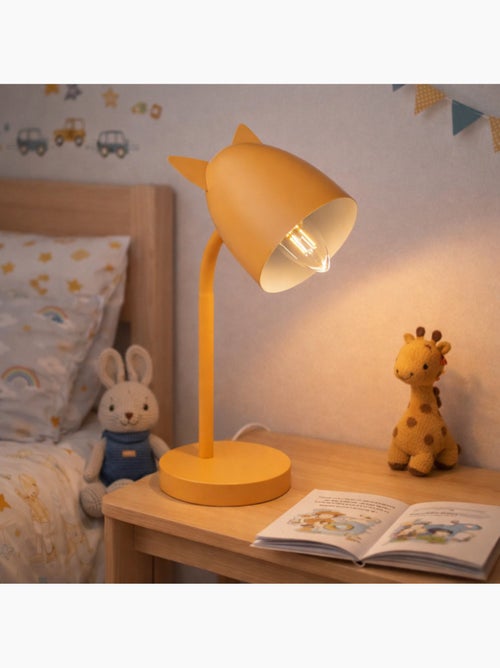 Lampe oreilles métal ocre - Kiabi
