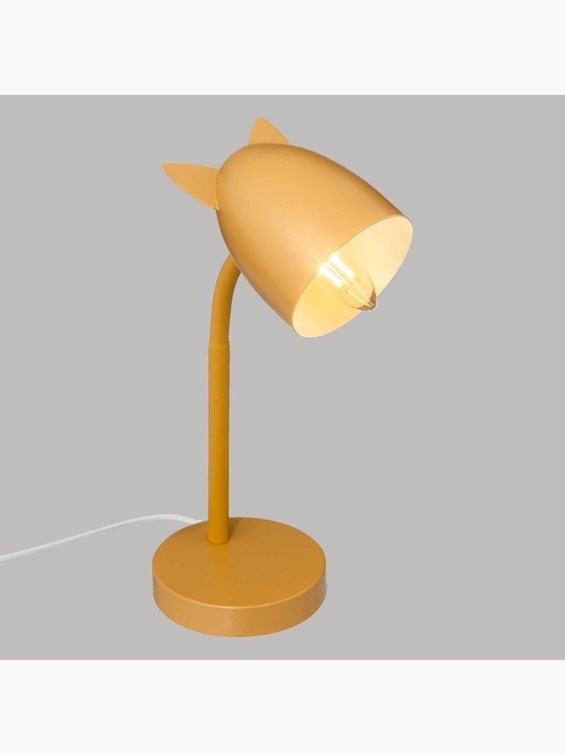 Lampe oreilles métal ocre Jaune - Kiabi
