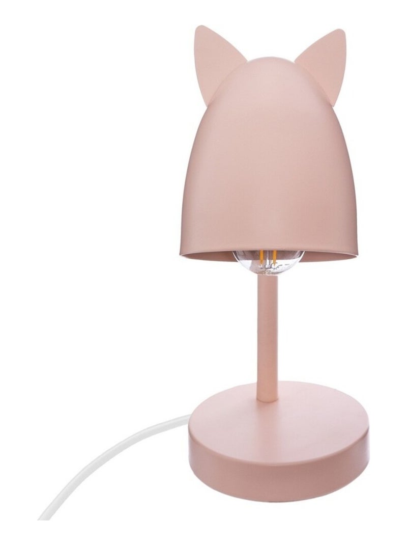 Lampe oreilles métal rose Rose - Kiabi