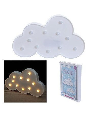 Lampe ou Veilleuse Nuage LED