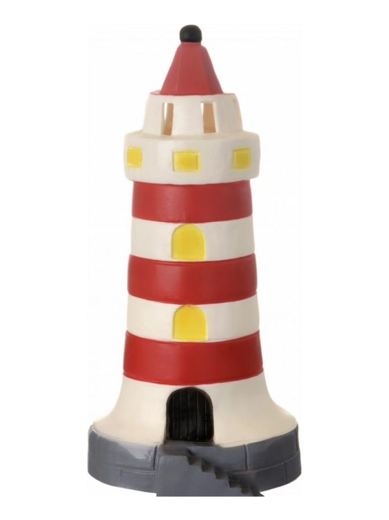 Lampe Phare Rouge Jaune - Kiabi