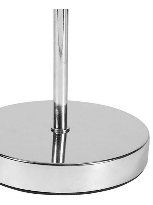 Lampe pied métal argenté Brume - Kiabi