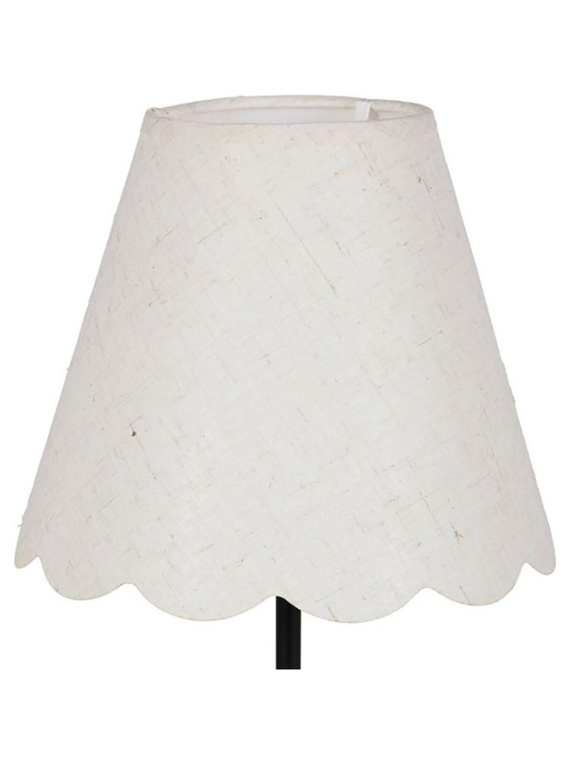 Lampe pied métal Mathilde Beige - Kiabi