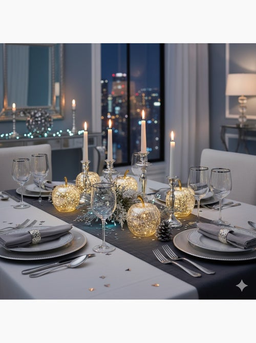 Lampe Pomme lumineuse 10 Led - Kiabi