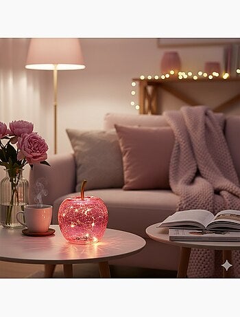 Lampe Pomme lumineuse 10 Led