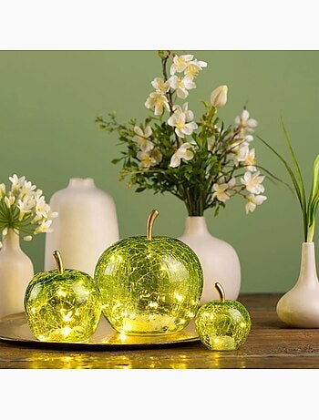 Lampe Pomme lumineuse 10 Led