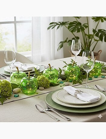 Lampe Pomme lumineuse 10 Led