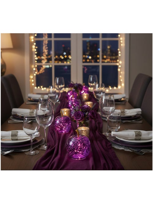 Lampe Pomme lumineuse 10 Led - Kiabi