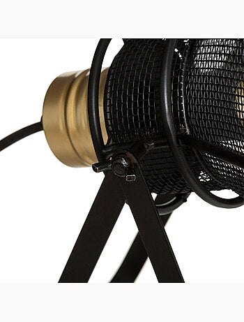 Lampe projecteur maille métal vintage RODO