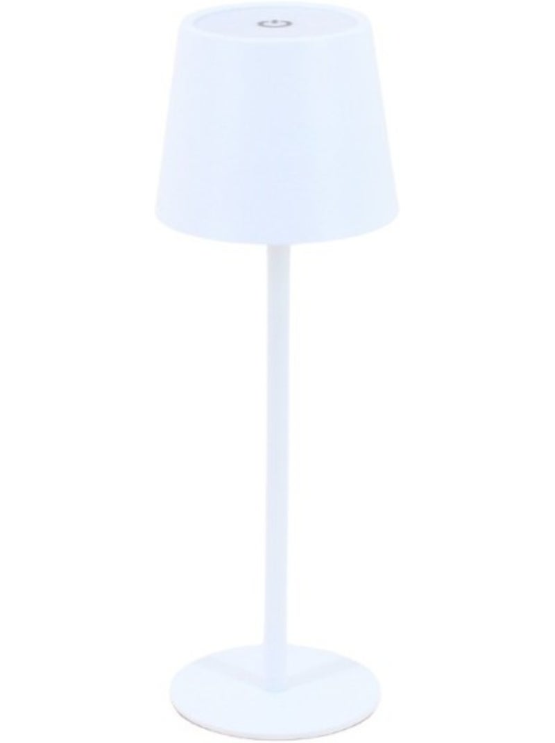 Lampe recharg. USB en métal 27cm Blanc - Kiabi