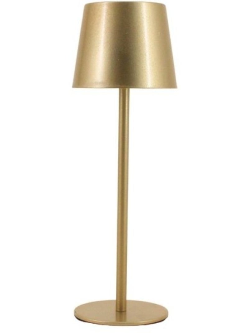 Lampe recharg. USB en métal 27cm Doré - Kiabi