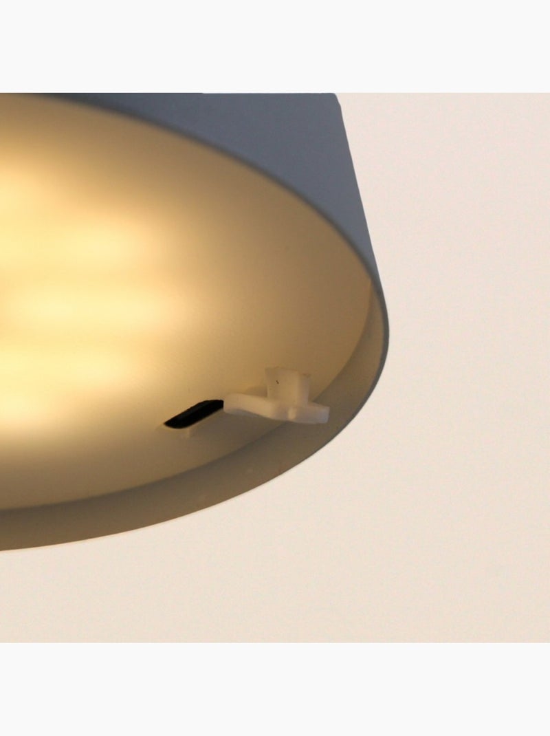 Lampe recharg. USB en métal 27cm Noir - Kiabi