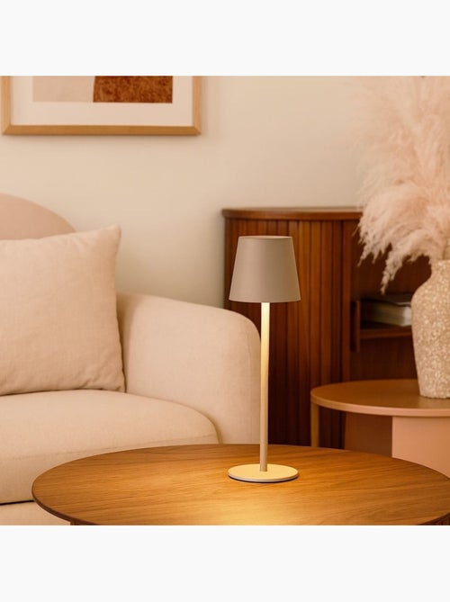 Lampe recharg. USB en métal 27cm - Kiabi
