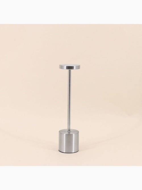 Lampe recharg. USB IP 44 en aluminium 34cm - Kiabi