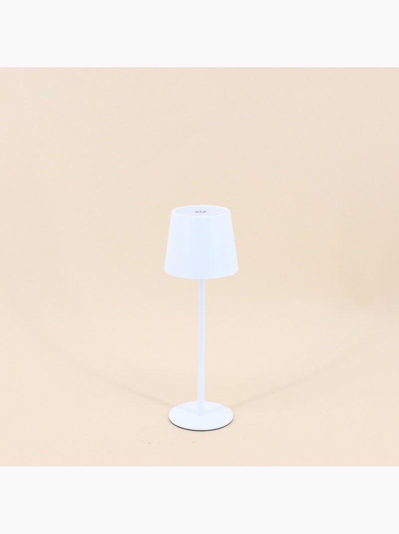Lampe rechargeable USB en métal 27cm Blanc - Kiabi