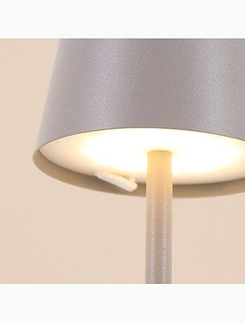 Lampe rechargeable USB en métal 27cm
