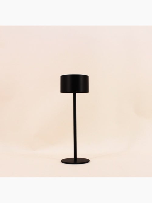Lampe rechargeable USB en métal noir 27cm - Kiabi