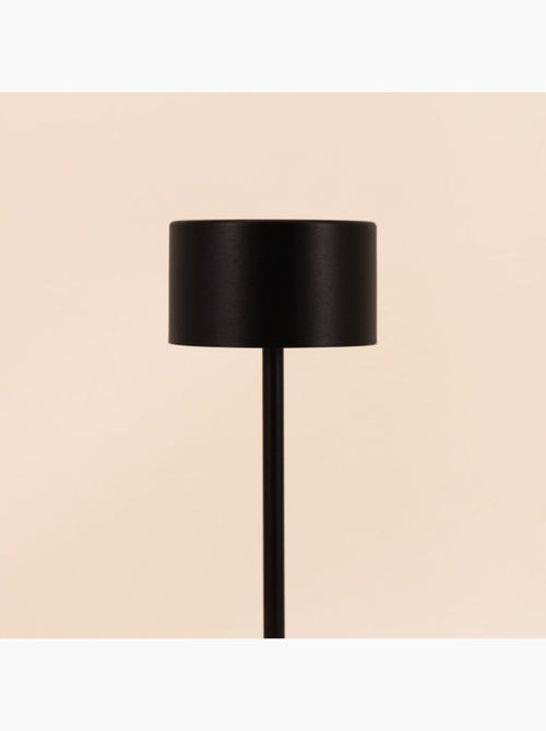 Lampe rechargeable USB en métal noir 27cm - Kiabi