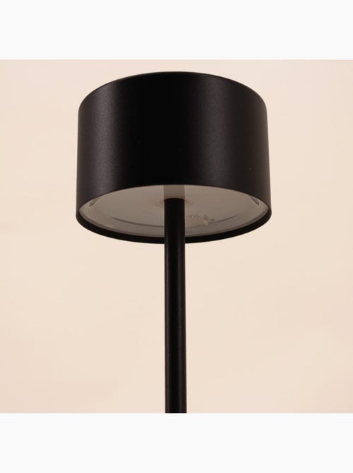 Lampe rechargeable USB en métal noir 27cm - Kiabi