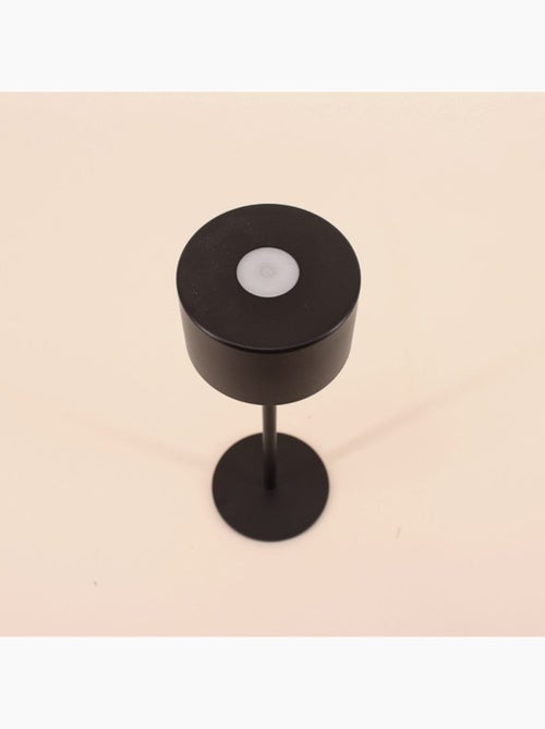 Lampe rechargeable USB en métal noir 27cm - Kiabi