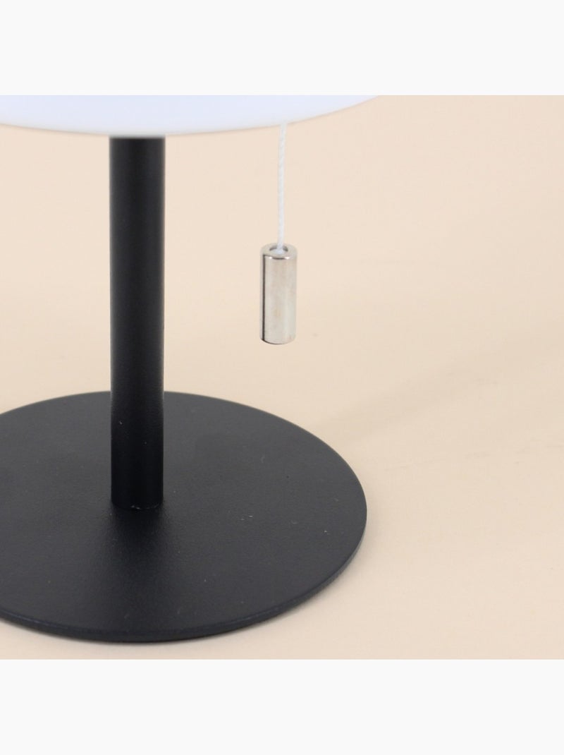 Lampe rechargeable USB IP44 métal noir 20cm Blanc - Kiabi