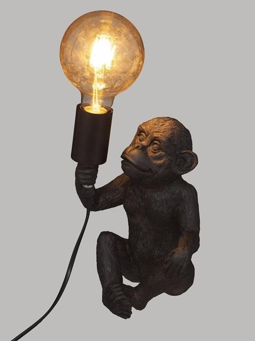 Lampe Singe noir H24.5 - Kiabi