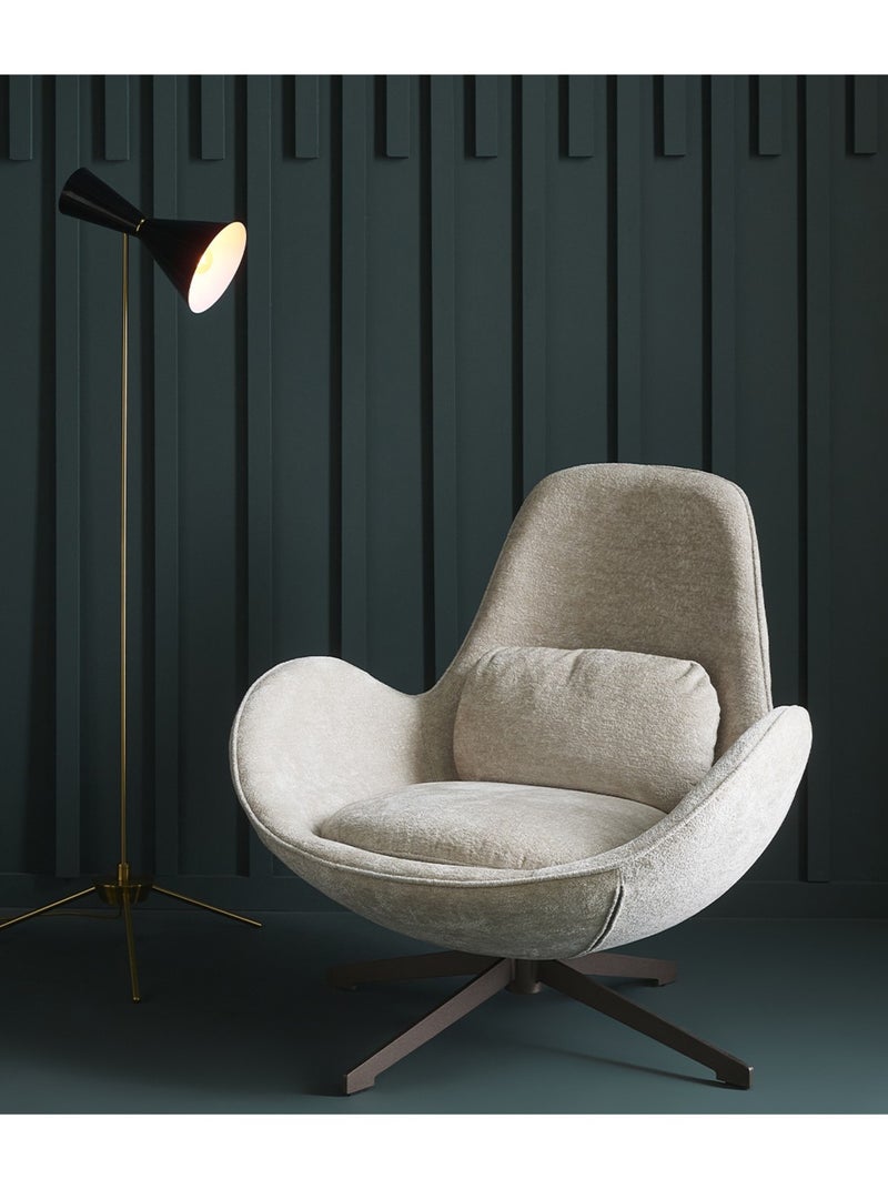 Lampe Sur Pied François Noir - Kiabi
