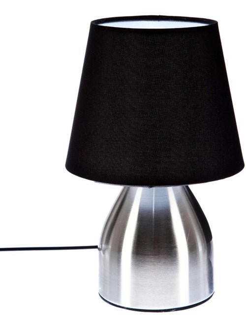 Lampe tactile métal abat-jour tissu SORBA - Kiabi