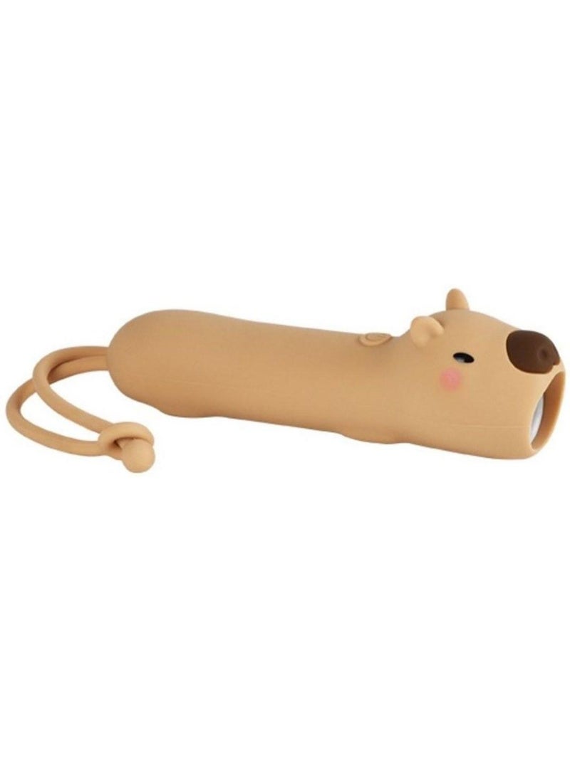 Lampe torche enfant en silicone - capybara 'elis design' Beige - Kiabi