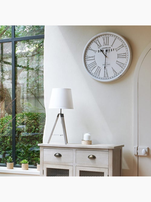Lampe trépied en bois RUNO - Kiabi Lampe trépied en bois RUNO - Kiabi