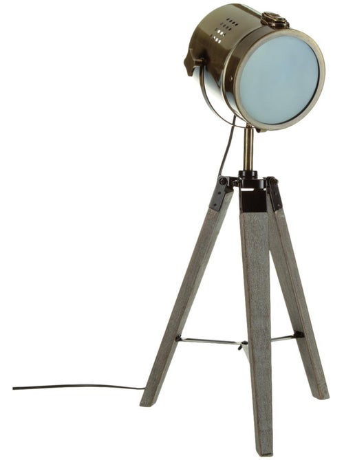 Lampe trépied projecteur orientable EBOR - Kiabi