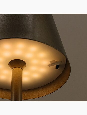 Lampe USB en métal 37cm