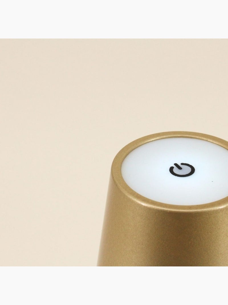 Lampe USB en métal 37cm Doré - Kiabi