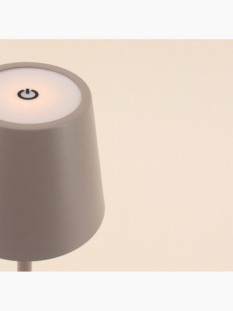 Lampe USB en métal 37cm Taupe - Kiabi