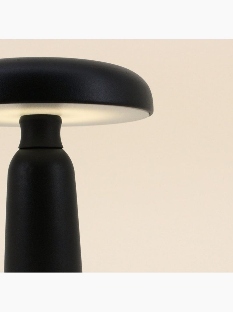 Lampe USB tactile champignon 23cm Noir - Kiabi