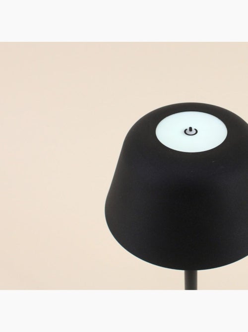 Lampe USB tactile métal noir 38cm - Kiabi