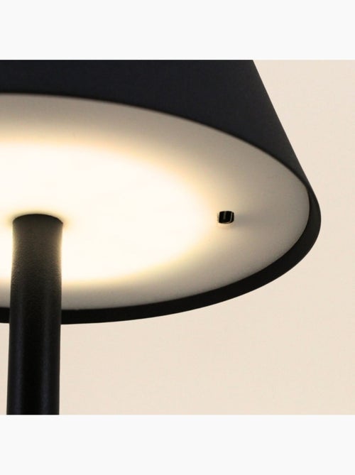 Lampe USB tactile métal noir 38cm - Kiabi