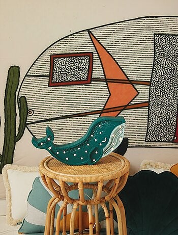 Lampe veilleuse baleine