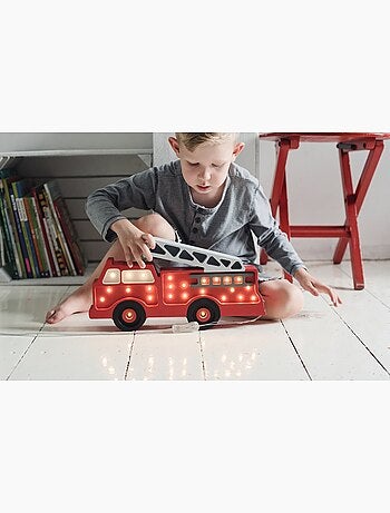 Lampe Veilleuse Camion de pompiers