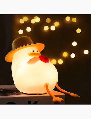 Lampe veilleuse chambre enfant canard plage